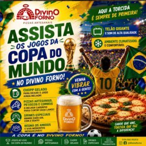 Pizzaria Divino Forno Vicente de Carvalho futebol